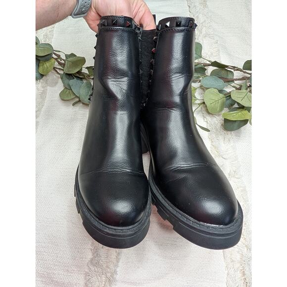 BCBG Generation Studded Black Boots - Picture 4 of 8